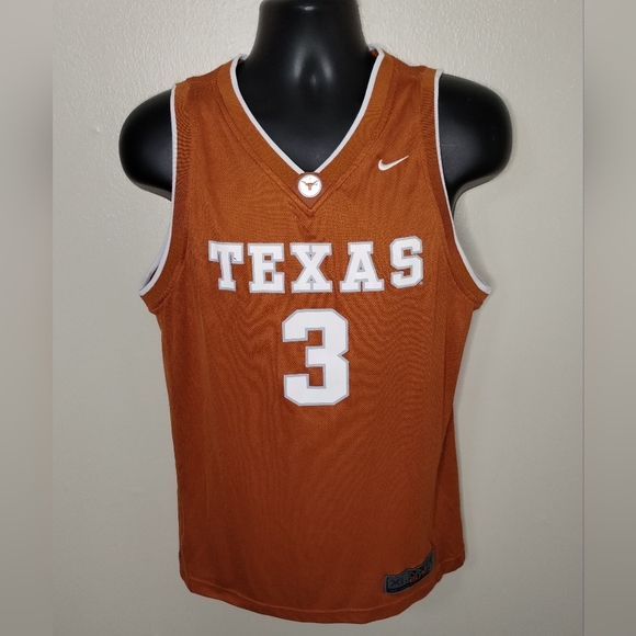 Nike Shirts & Tops Texas Longhorns 3 Youth Xl Basketball Jersey Nike Team Elite Orange